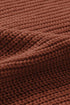 Bishop Sleeve V-Neck Drop Shoulder Button Front Knit Cardigan Sweater